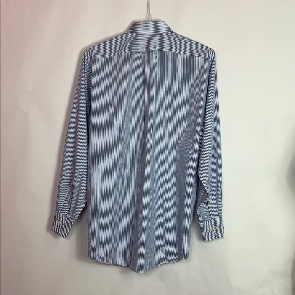 Van Heusen long sleeve stripe w/ front pocket top - Picture 2 of 4